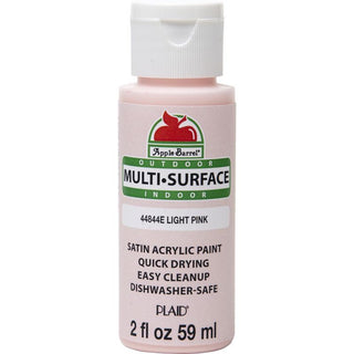 Light Pink Multi-Surface Apple Barrel 2oz
