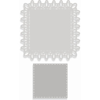 SCC Lace Square Layered Nesting Sweet Dixie Cutting Die