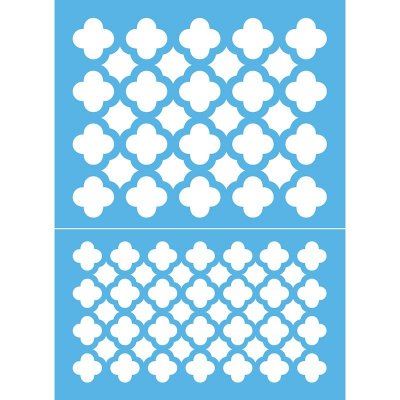 Quatrefoil Stencil