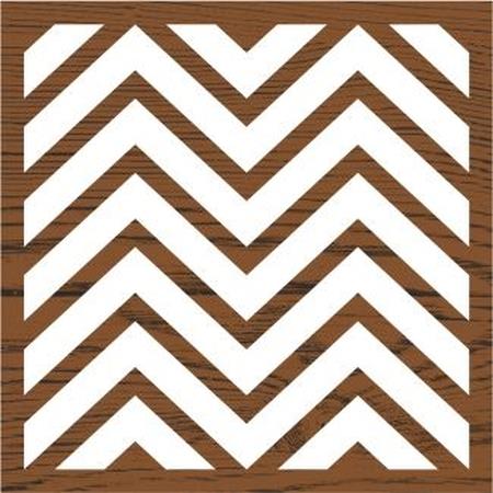 Medium Chevron Block Printing Stamp