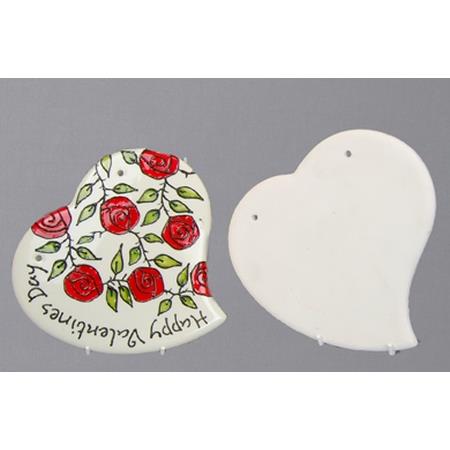 Large Heart Plaque Box Quantity 6