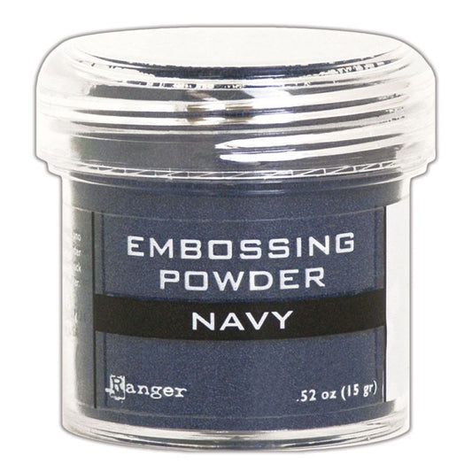 Embossing Powder Navy Metallic