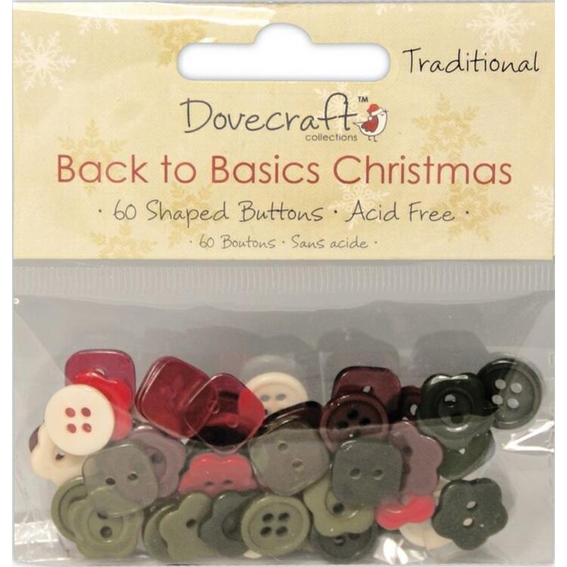 Plastic Buttons - Traditional