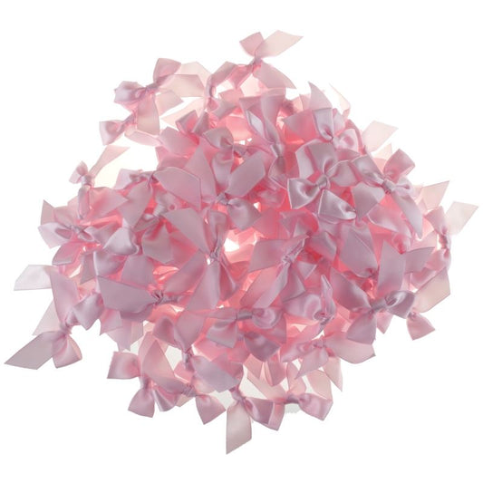 Pink - 15mm Bow x 100