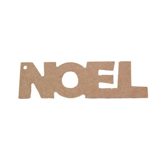 MDF 3 mm Noel 135x40 mm