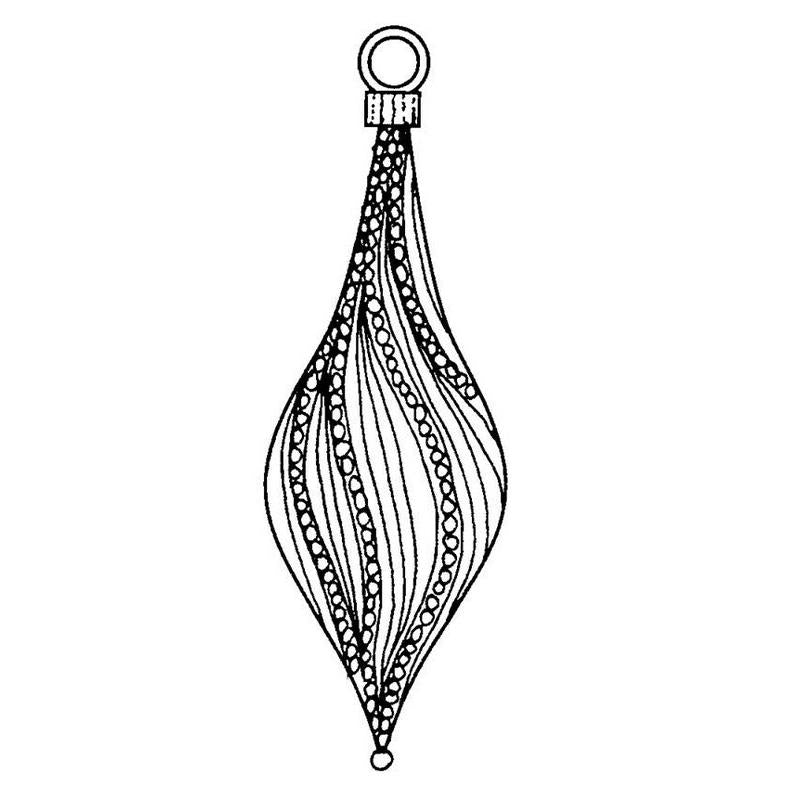 Long Twisted Bauble