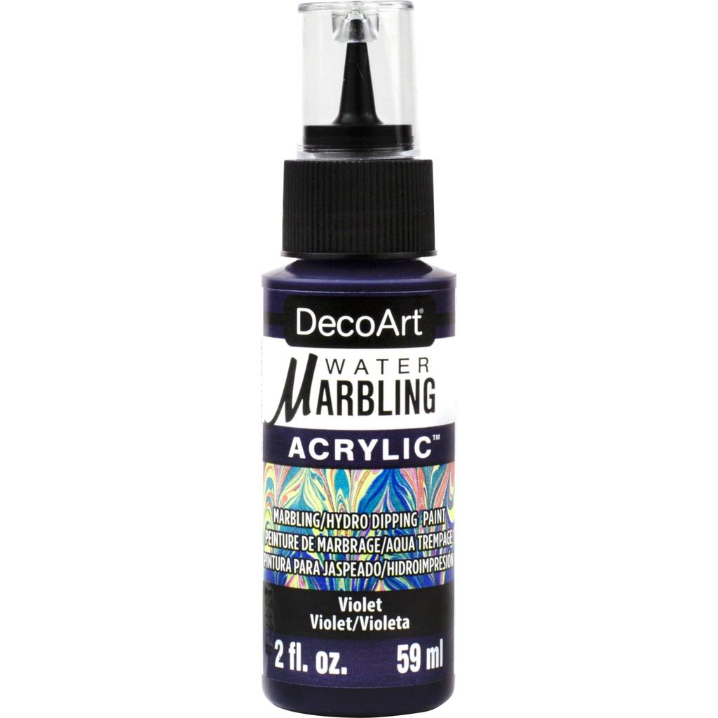 Violet 2oz Water Marbling Paint