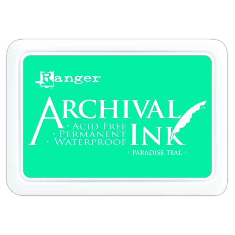 Archival Ink Pad Paradise Teal