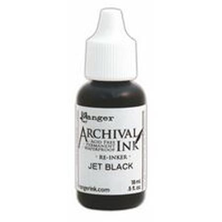 Archival Re-Inker Jet Black