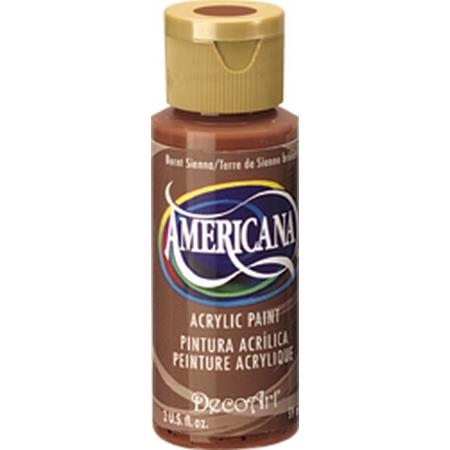 Burnt Sienna Americana Acrylic 2oz.