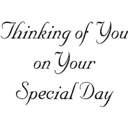 Special Day Thoughts