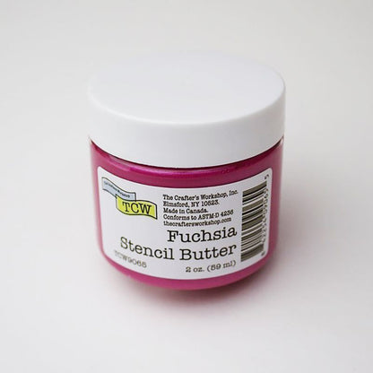 Fuchsia Stencil Butter 2oz