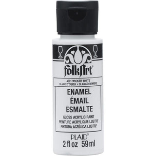 Wicker White FolkArt Enamels 2oz