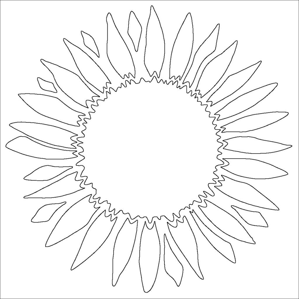 Sunflower - MajeMask Stencil