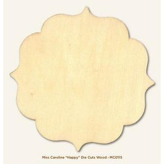 Happy Wood Die Cut Sold in singles