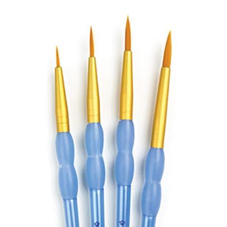 CC G/NYLON RND BRUSH SET 3 pack