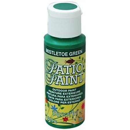 Mistletoe Green Patio Paint