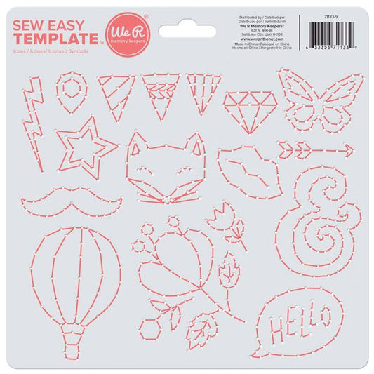 Sew Easy Template - Icon Sold in Singles