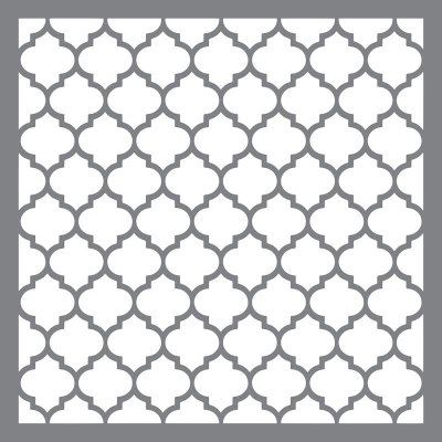 Classic Quatrefoil Stencil