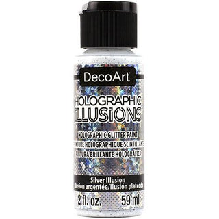 DecoArt Silver Illusion Holographic Illusions