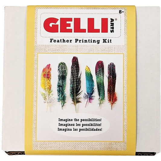Gelli Arts Feather Printing Kit