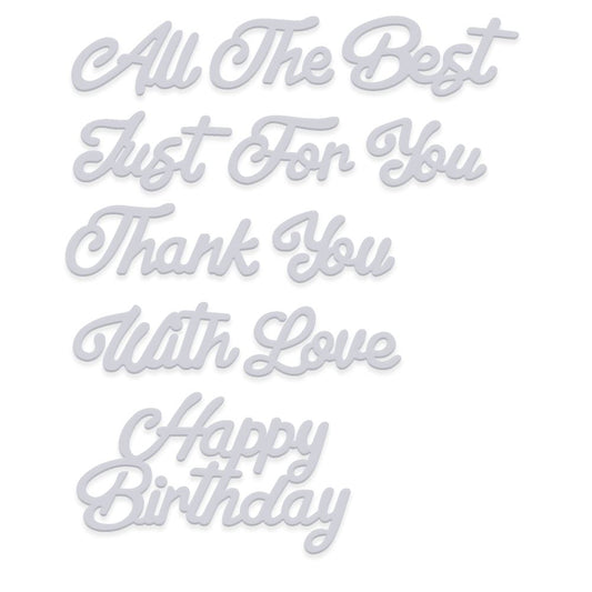 SD Sentiments Set 2 Sweet Dixie Cutting Die
