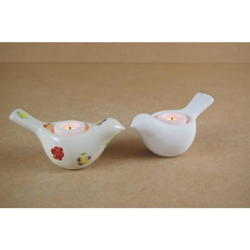 Bird T Light Candle Holder Box Quantity 8