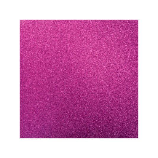 Glitter Cardstock - Magenta Sold in Packs of 10 Sheets