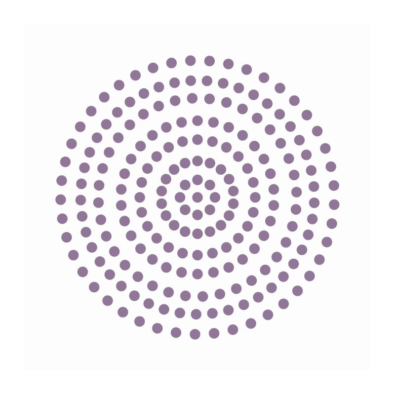 Con Petunia Purple 3mm Pearls (206)