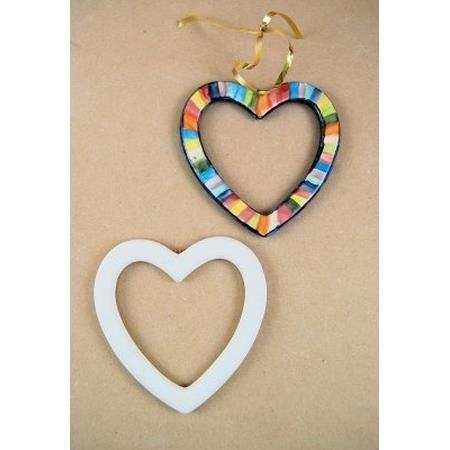 Hollow Hanging Heart with Wire Box Quantity 12