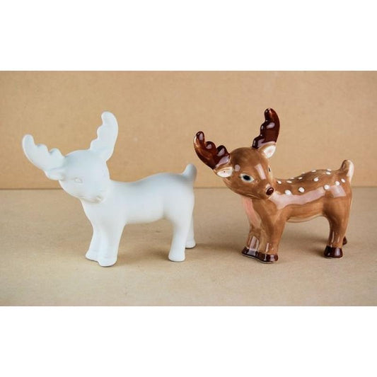 Cute Reindeer Ornament Box Quantity 6