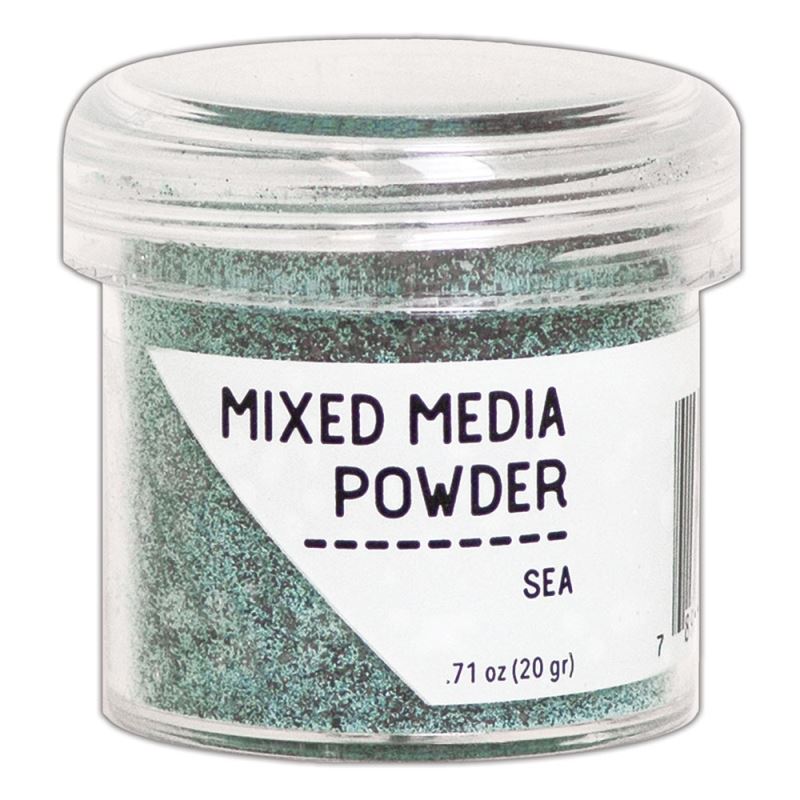 Embossing Powder Sea