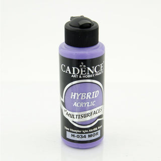 Purple 120 ml Hybrid Acrylic Paint For Multisurfaces