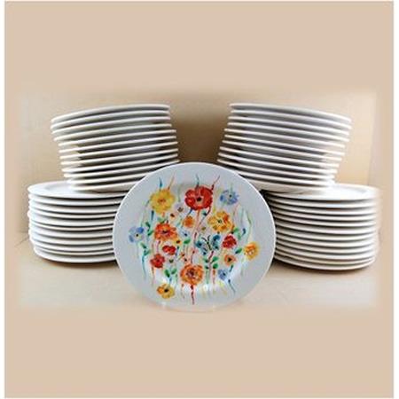 GMS Bulk Buy Plates RIMMED 26cm x 60