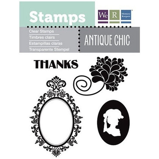 Antique Chic Stamps-Thanks
