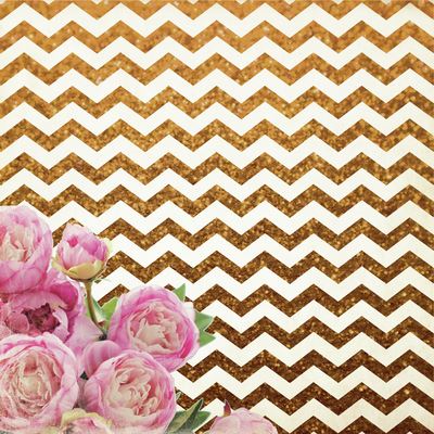 Specialty Pap-Chevron Glitter Sold in Singles