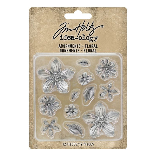 Tim Holtz idea-ology - Adornments -  Floral