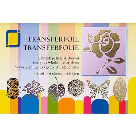 Transfer Foil Peel-Offs[4 Sheets