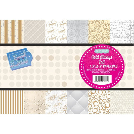 PI Gold Always Paper Pad6.5" x 4.5"