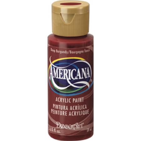 Deep Burgundy Americana Acrylic 2Oz.