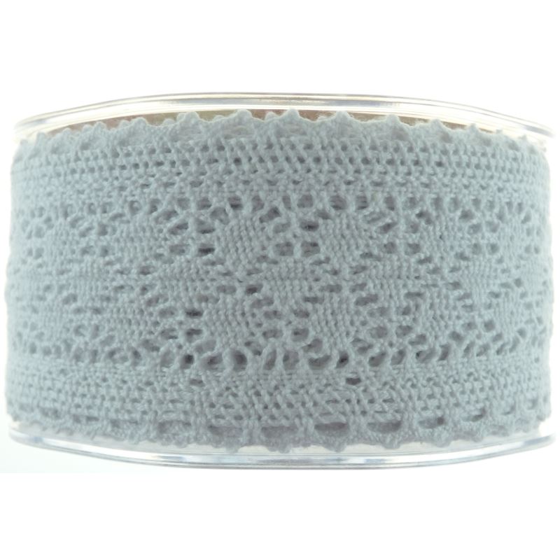 Lace Chatsworth White Ribbon No.01 - 50mm x 10m