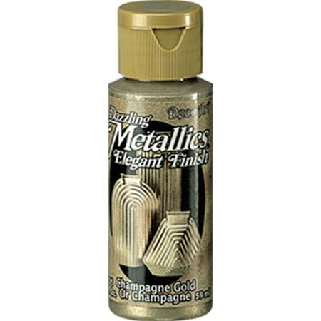 Champagne Gold Metallics 2Oz.