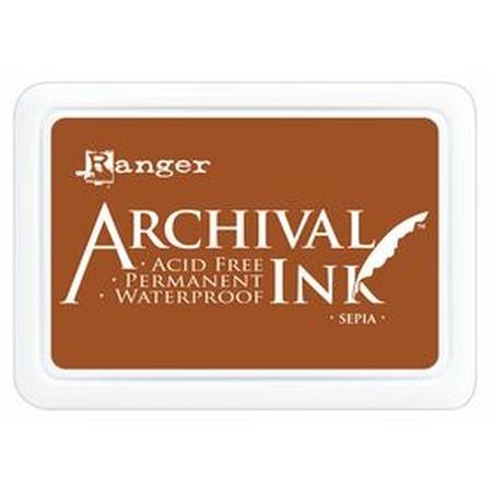 Archival Ink Pad Sepia