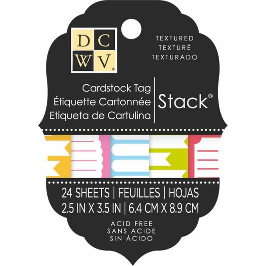 2X3 Double Sided Cardstock Tag