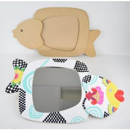 Fish Mirror/Frame - single-3mm