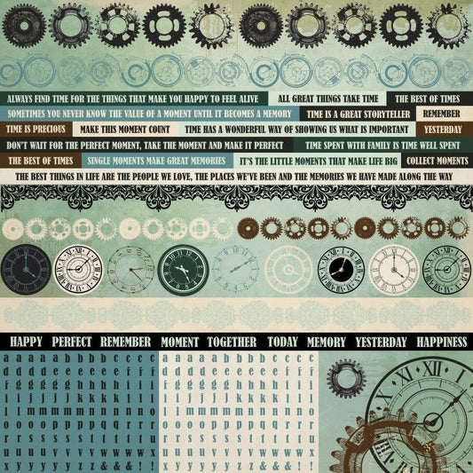 Time Machine Sticker Sheet