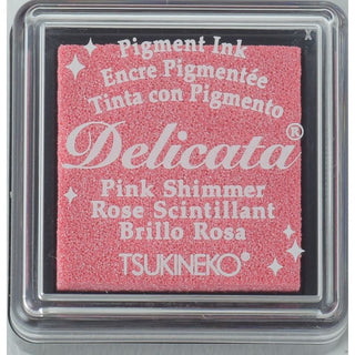 Pink Shimmer Delicata Ink Pad Small