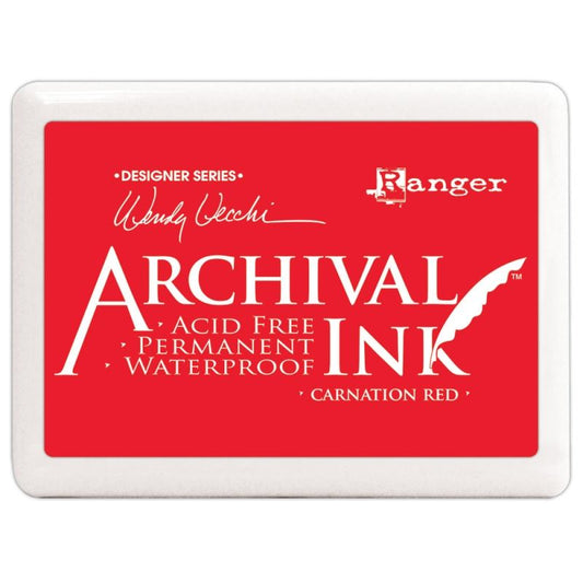 Archival Jumbo Carnation Red