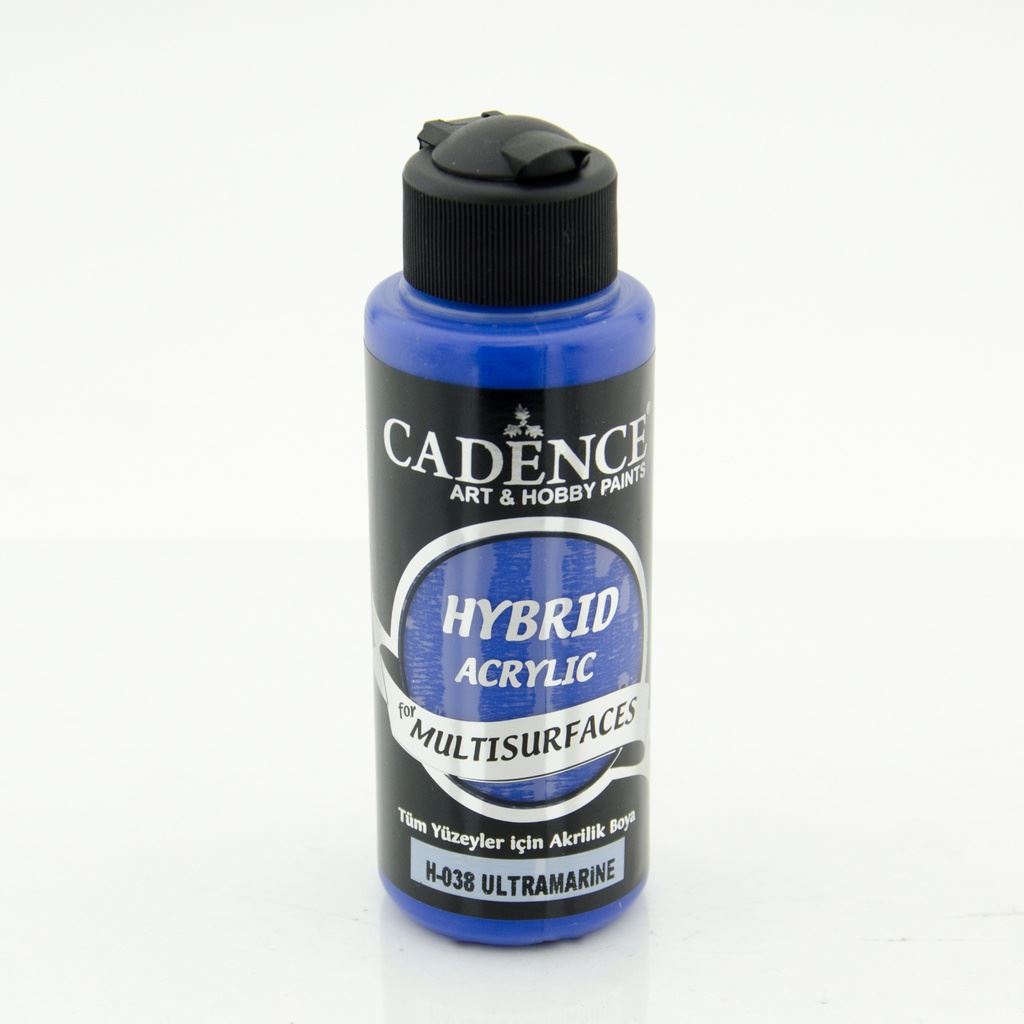 Ultramarine Blue 120 ml Hybrid Acrylic Paint For Multisurfaces