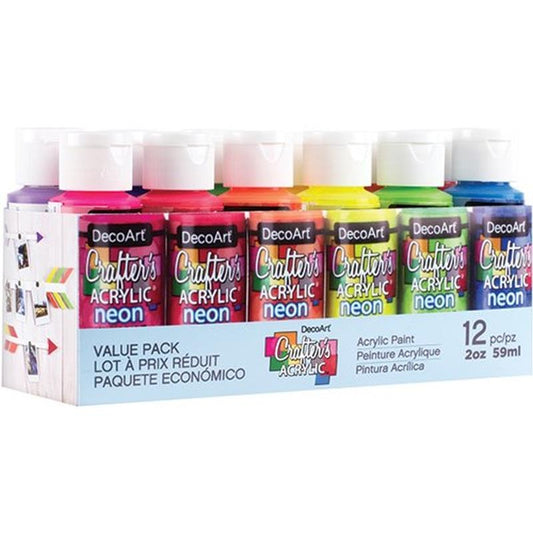 Crafter's Acrylic 12-ct Brights Val